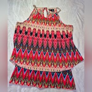 Vibrant Multicolor Camisole Top